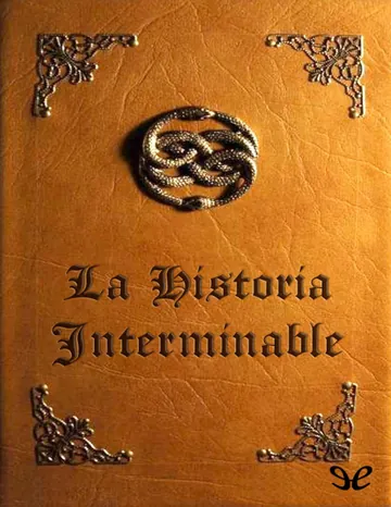 La historia interminable de Michael Ende, portada del libro