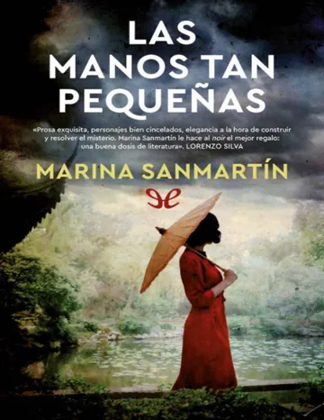 Las manos tan pequeñas de Marina Sanmartín, portada del libro
