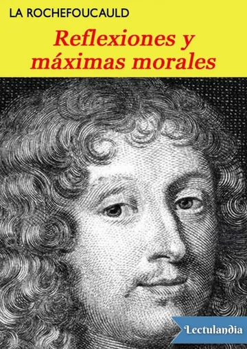 Reflexiones y máximas morales de François de La Rochefoucauld, portada del libro