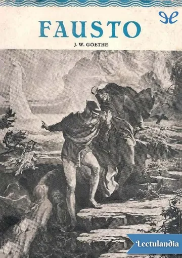 Fausto de Johann Wolfgang von Goethe, portada del libro