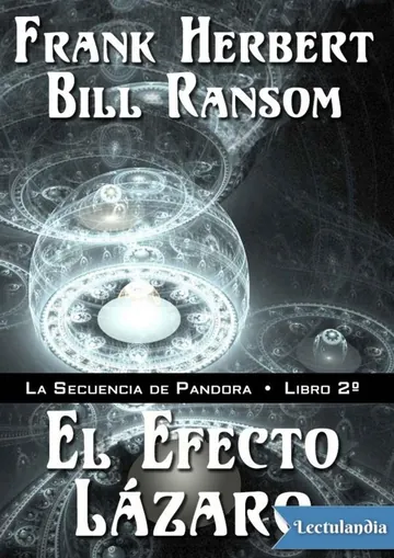 El efecto Lázaro de Frank Herbert, portada del libro