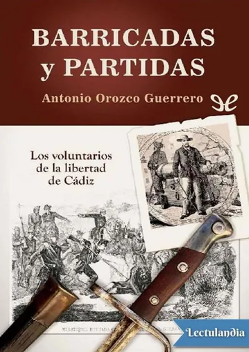 Barricadas y partidas de Antonio Orozco Guerrero, portada del libro