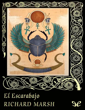 El escarabajo de Richard Marsh, portada del libro