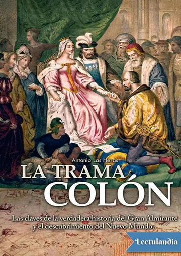 La trama Colón de Antonio Las Heras, portada del libro