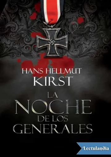 La noche de los generales de Hans Hellmut Kirst, portada del libro