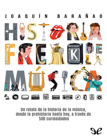 Historia freak de la Musica de Joaquin Baranao, portada del libro