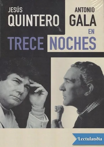 Trece Noches de Jesús Quintero, portada del libro