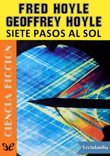 Siete pasos al sol de Fred Hoyle, portada del libro
