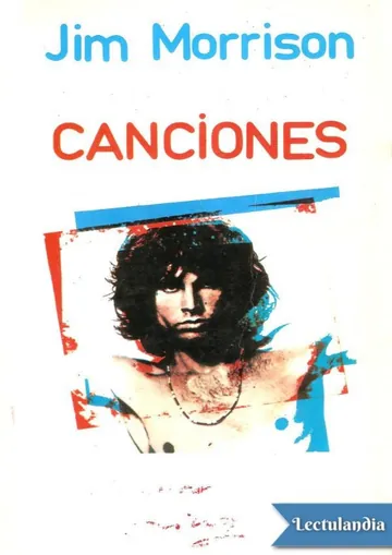 Canciones de Jim Morrison, portada del libro