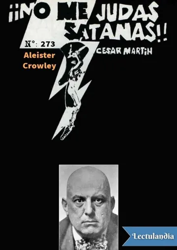 Aleister Crowley de César Martín, portada del libro