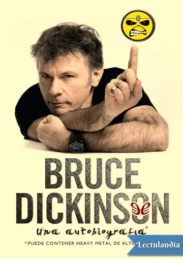 ¿Para qué sirve este botón? de Bruce Dickinson, portada del libro