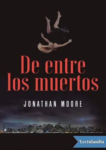 De entre los muertos de Jonathan Moore, portada del libro
