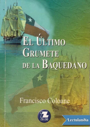 El último grumete de la Baquedano de Francisco Coloane, portada del libro