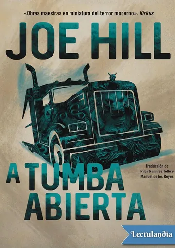 A tumba abierta de Joe Hill, portada del libro