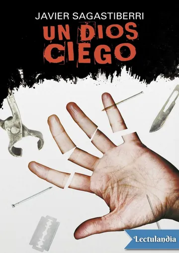 Un dios ciego de Javier Sagastiberri, portada del libro