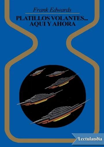 Platillos volantes… aquí y ahora de Frank Edwards, portada del libro