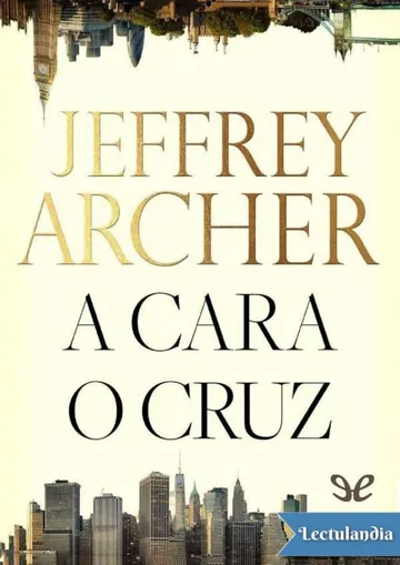 A cara o cruz de Jeffrey Archer, portada del libro