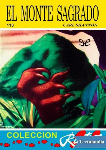 El monte sagrado de Carl Shannon, portada del libro