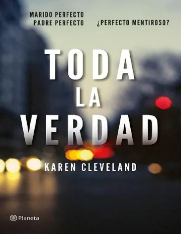 Toda la verdad de Karen Cleveland, portada del libro