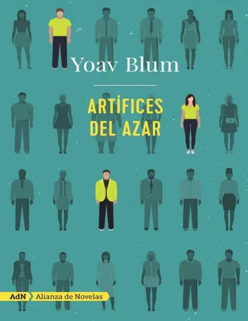 Artífices del azar de Yoav Blum, portada del libro