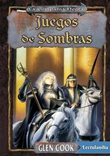 Juegos de sombras de Glen Cook, portada del libro
