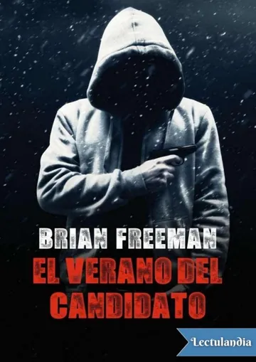El verano del candidato de Brian Freeman, portada del libro