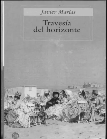 Travesía del horizonte de Javier Marías, portada del libro