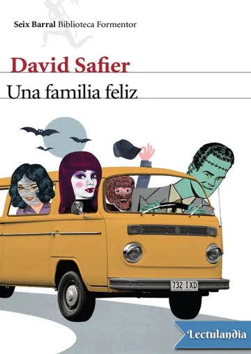 Una familia feliz de David Safier, portada del libro