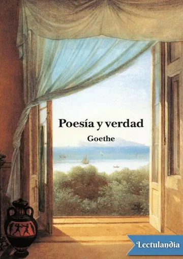 Poesía y verdad de Johann Wolfgang von Goethe, portada del libro