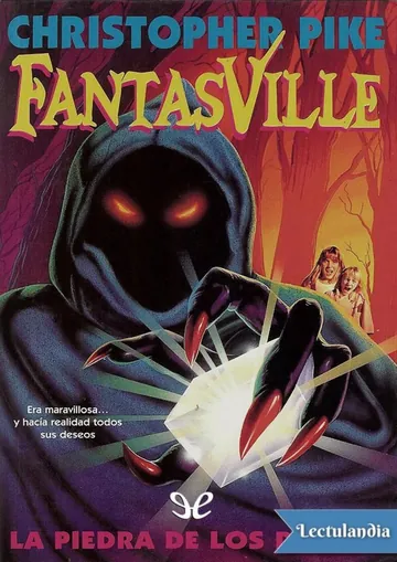 La piedra de los deseos de Christopher Pike, portada del libro