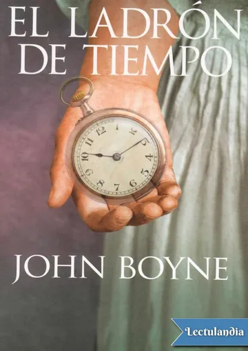 El ladrón de tiempo de John Boyne, portada del libro