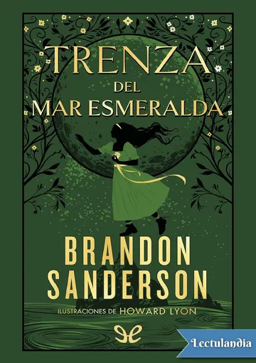 Trenza del mar Esmeralda de Brandon Sanderson, portada del libro