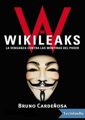W de Wikileaks de Bruno Cardeñosa, portada del libro