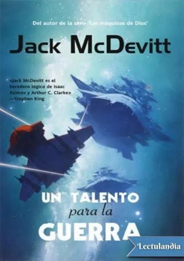 Un talento para la guerra de Jack McDevitt, portada del libro