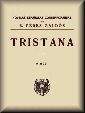 Tristana de Benito Pérez Galdós, portada del libro