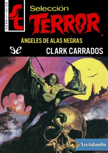 Ángeles de alas negras de Clark Carrados, portada del libro