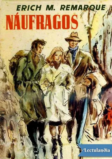 Náufragos de Erich Maria Remarque, portada del libro