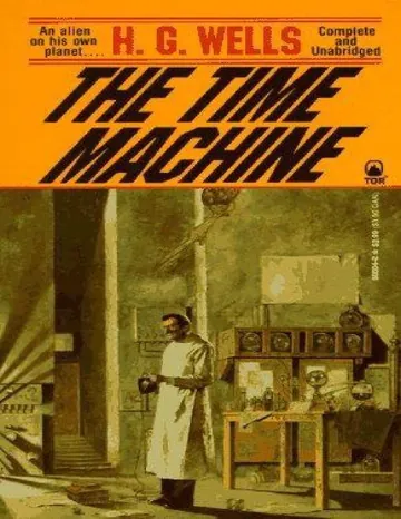 Maquina del Tiempo, La de H. G. Wells, portada del libro