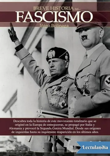 Breve Historia del fascismo de Iñigo Bolinaga, portada del libro