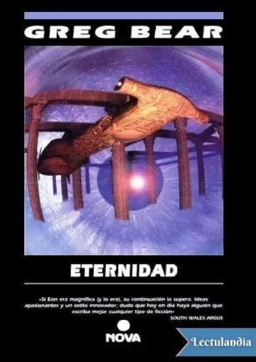 Eternidad de Greg Bear, portada del libro