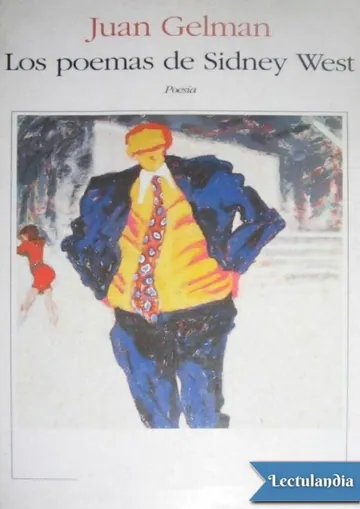 Los poemas de Sidney West de Juan Gelman, portada del libro