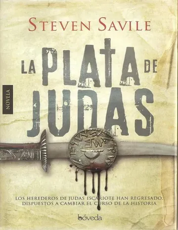 La plata de Judas de Steven Savile, portada del libro