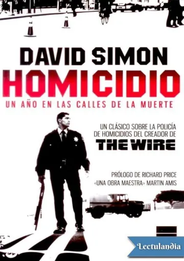 Homicidio de David Simon, portada del libro