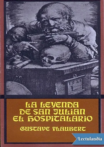 La leyenda de San Julián el Hospitalario de Gustave Flaubert, portada del libro