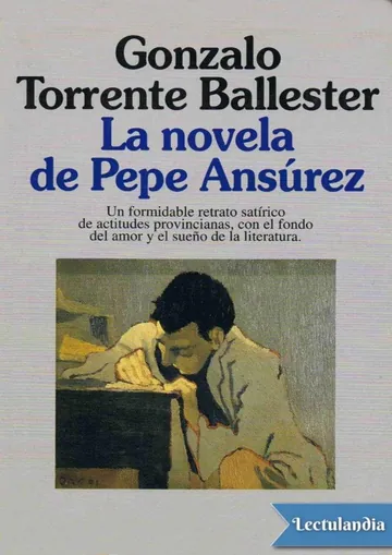 La novela de Pepe Ansúrez de Gonzalo Torrente Ballester, portada del libro