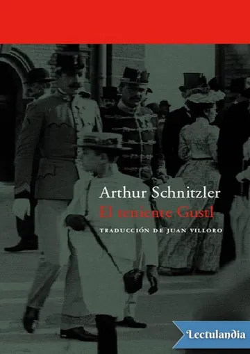 El teniente Gustl de Arthur Schnitzler, portada del libro