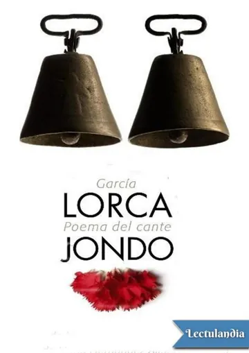 Poema del cante jondo de Federico García Lorca, portada del libro