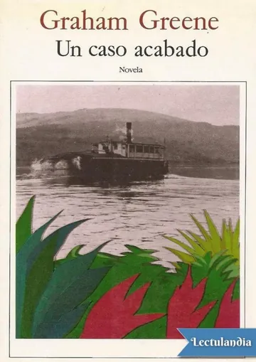 Un caso acabado de Graham Greene, portada del libro