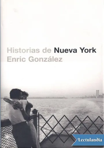 Historias de Nueva York de Enric González, portada del libro