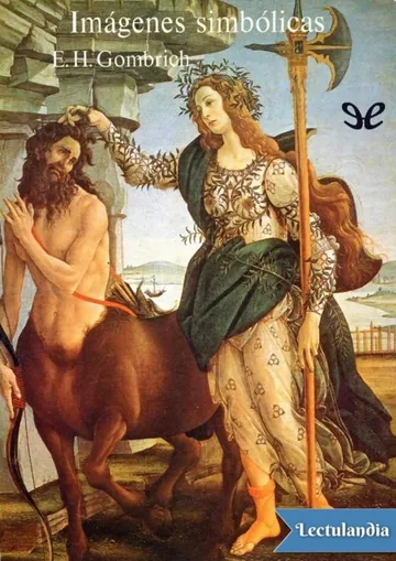 Imágenes simbólicas de Ernst H. Gombrich, portada del libro